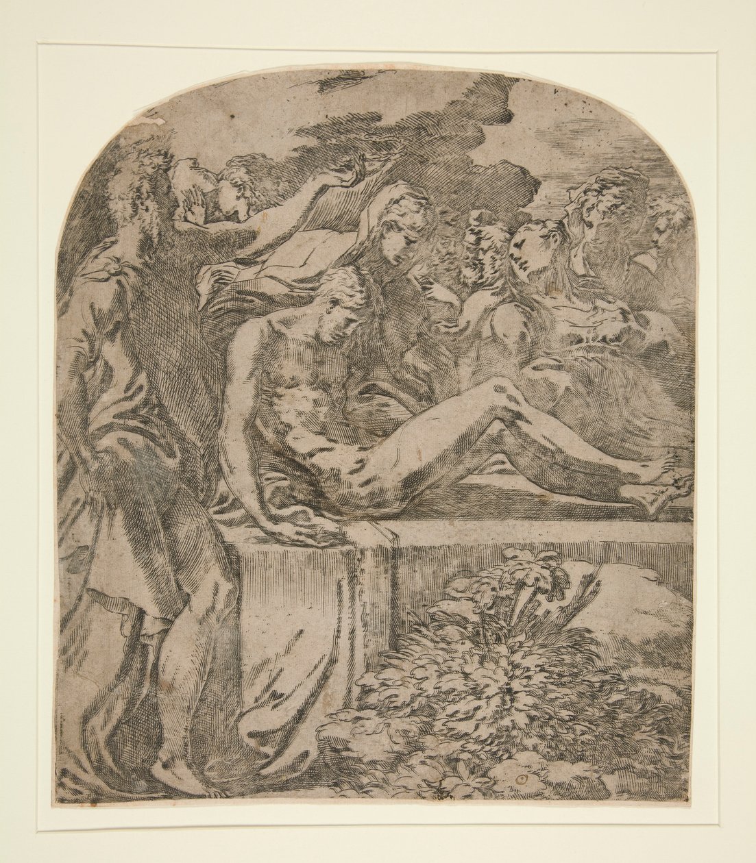 Pohřeb Krista / Pohřeb od Parmigianino