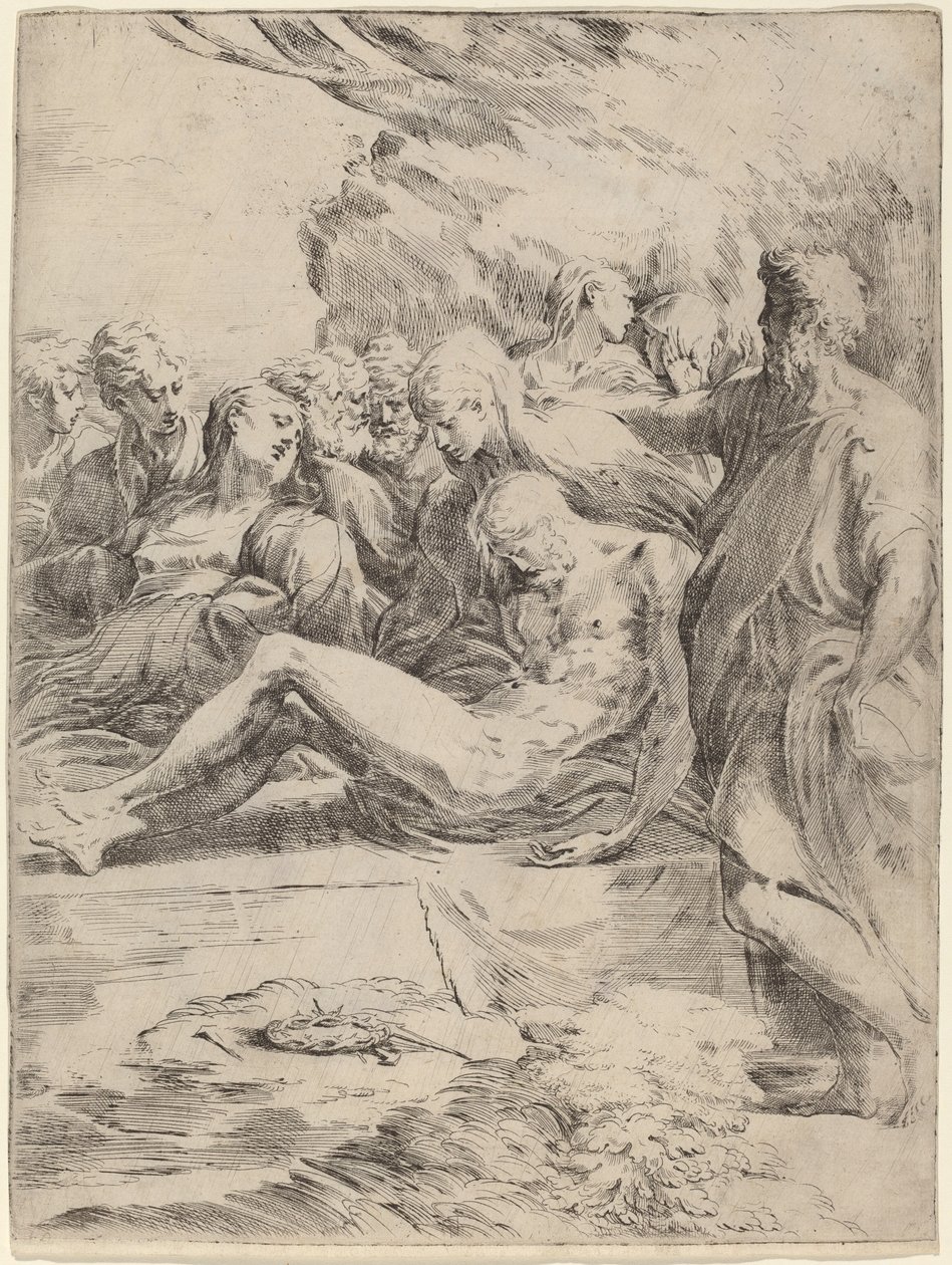 Pohřeb od Parmigianino