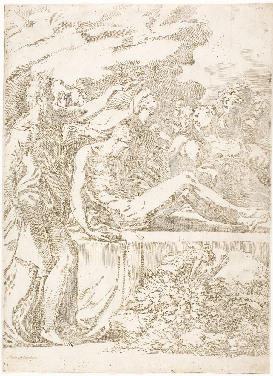 Pohřeb od Parmigianino
