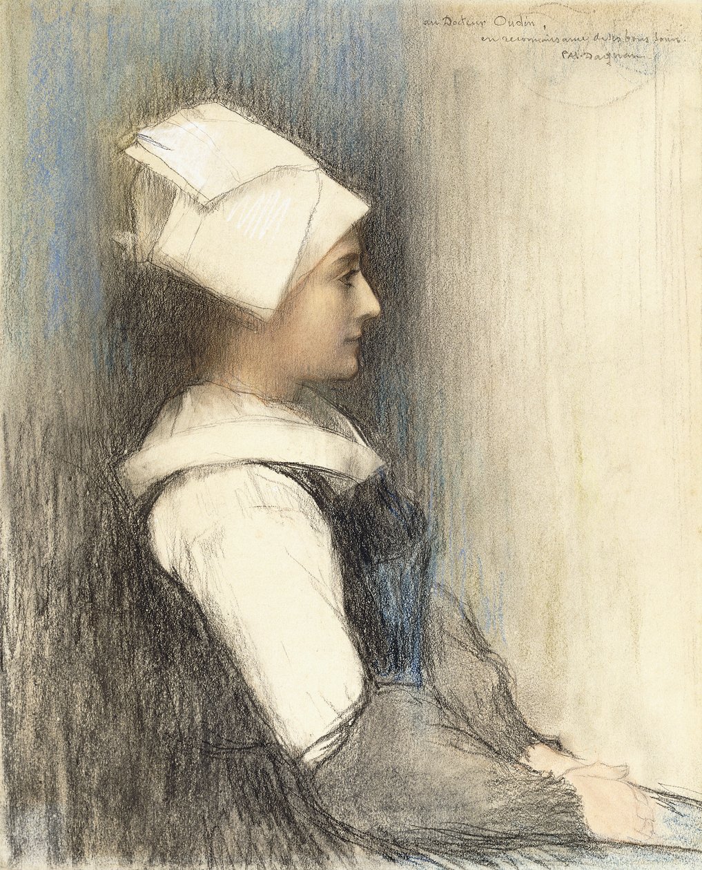 Bretonka, od Pascal Adolphe Jean Dagnan Bouveret