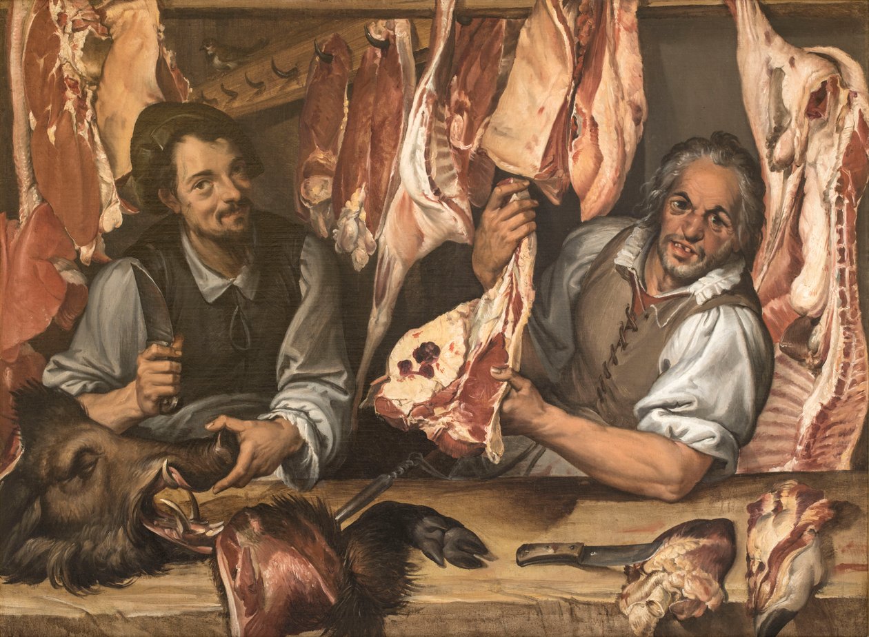 Řeznictví La Macelleria. od Passerotti