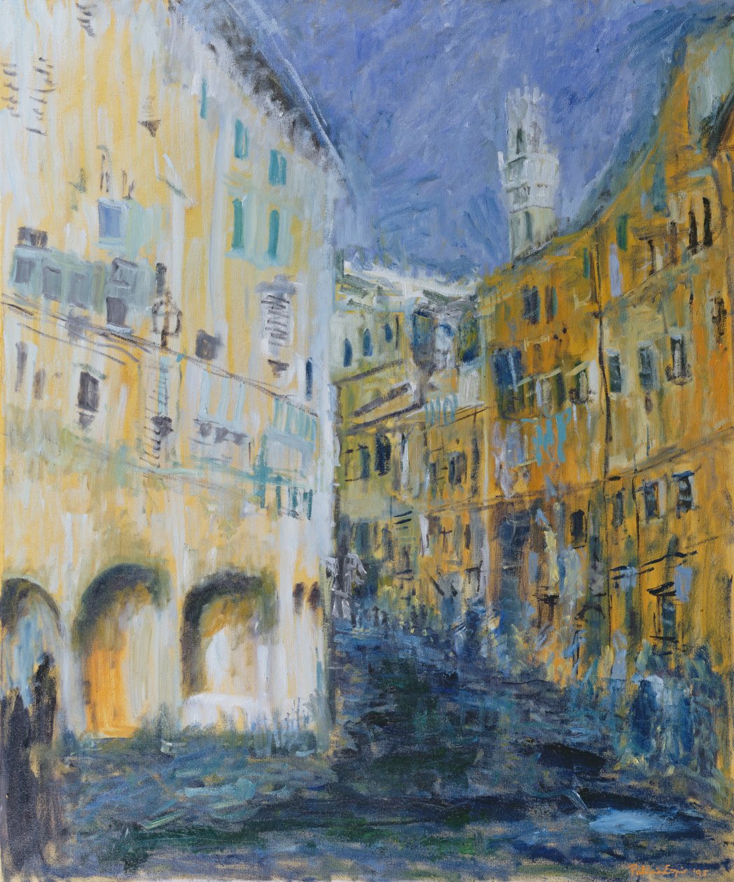 Ulička ve Florencii, 1995 od Patricia Espir