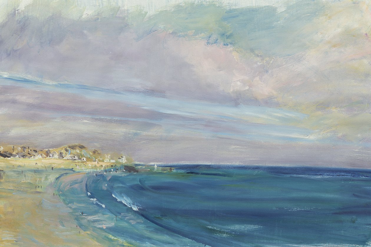 St. Ives Bay, 1997 (wc na papíře) od Patricia Espir