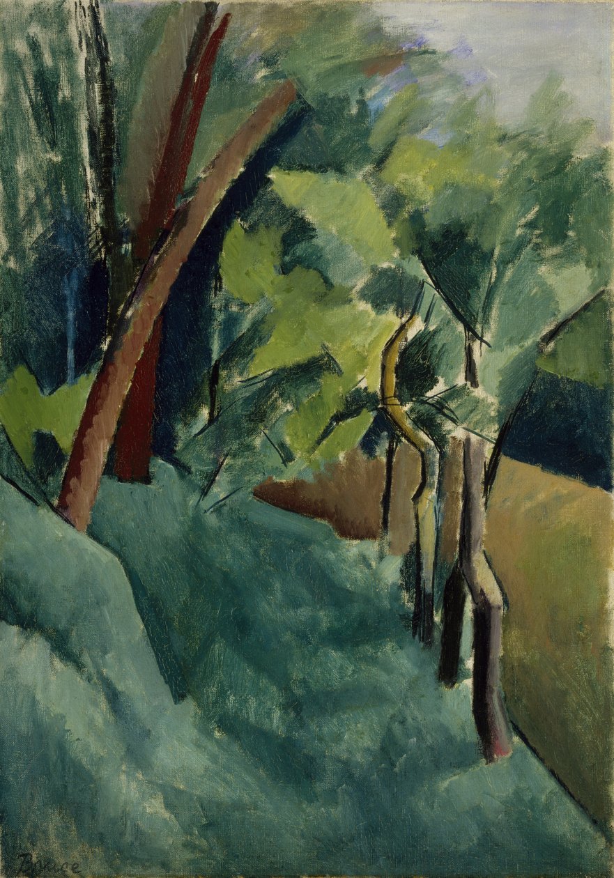 Krajina, kolem roku 1912 od Patrick Henry Bruce