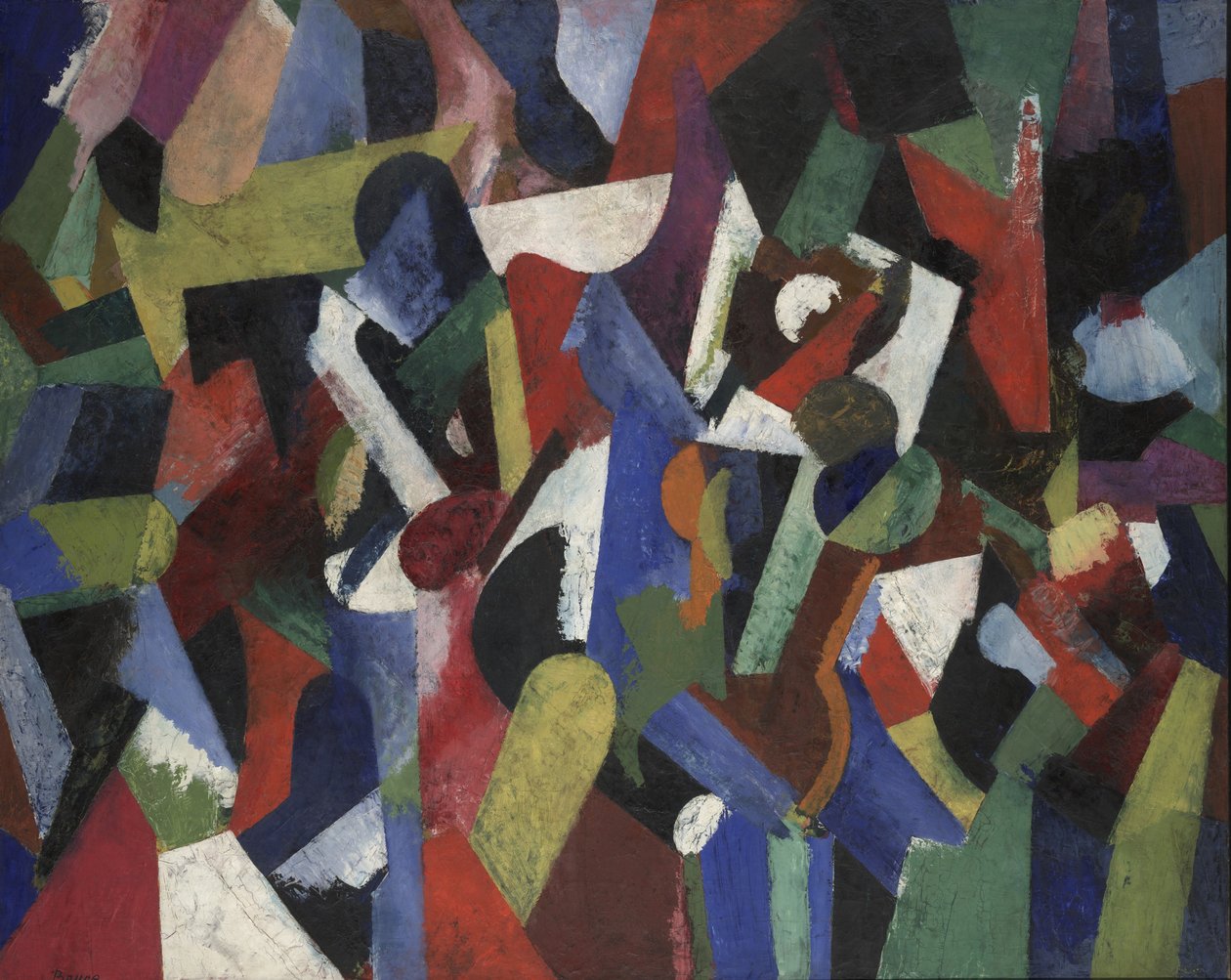 Skladba V, 1916 od Patrick Henry Bruce