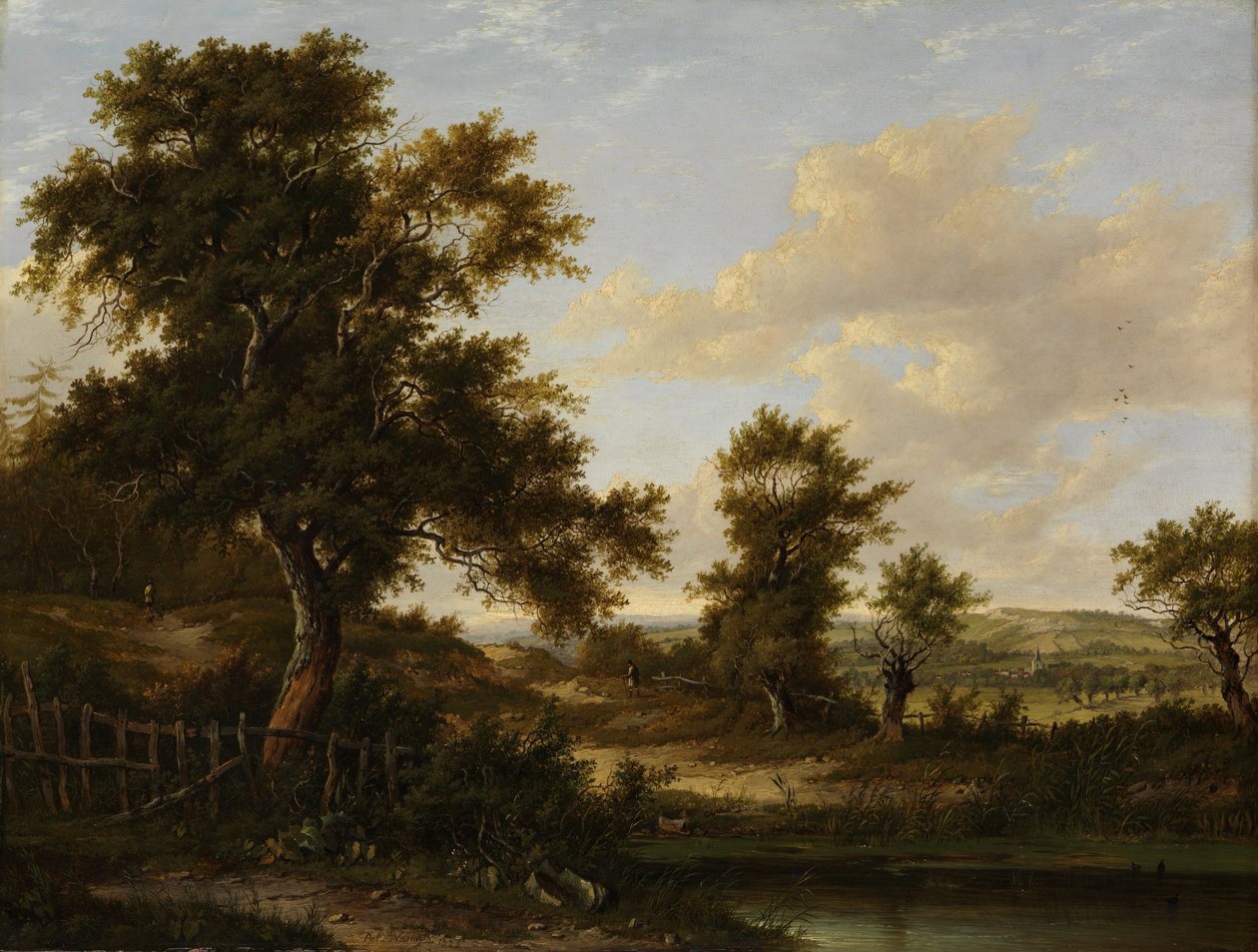 Poblíž Penshurst, Kent, 1828. od Patrick Nasmyth