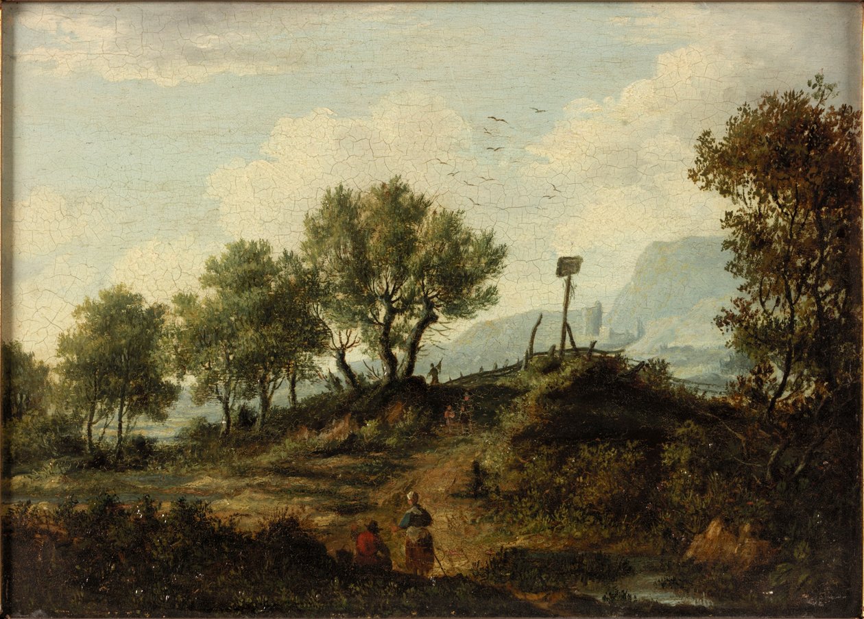 The Aberuchills (The Loch Aber Hills), 1824 od Patrick Nasmyth