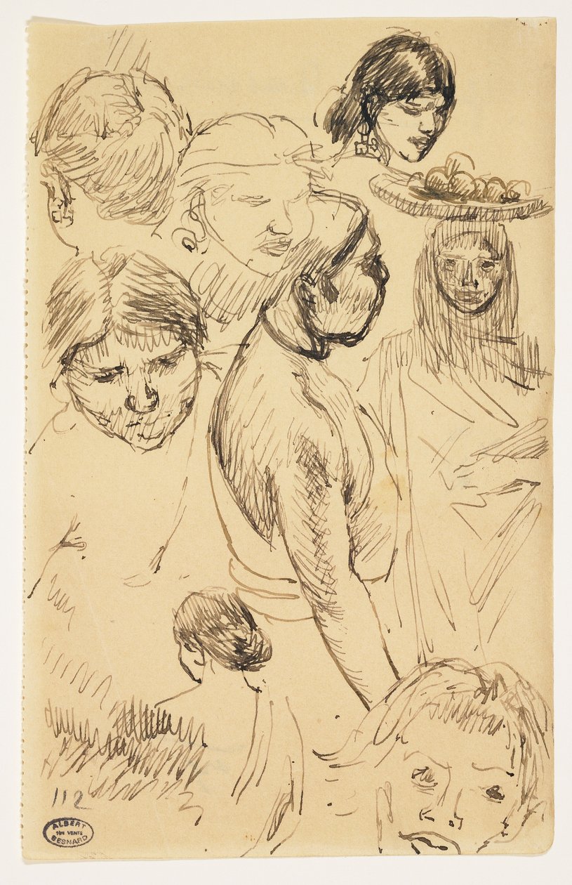 Studie o ženách od Paul Albert Besnard
