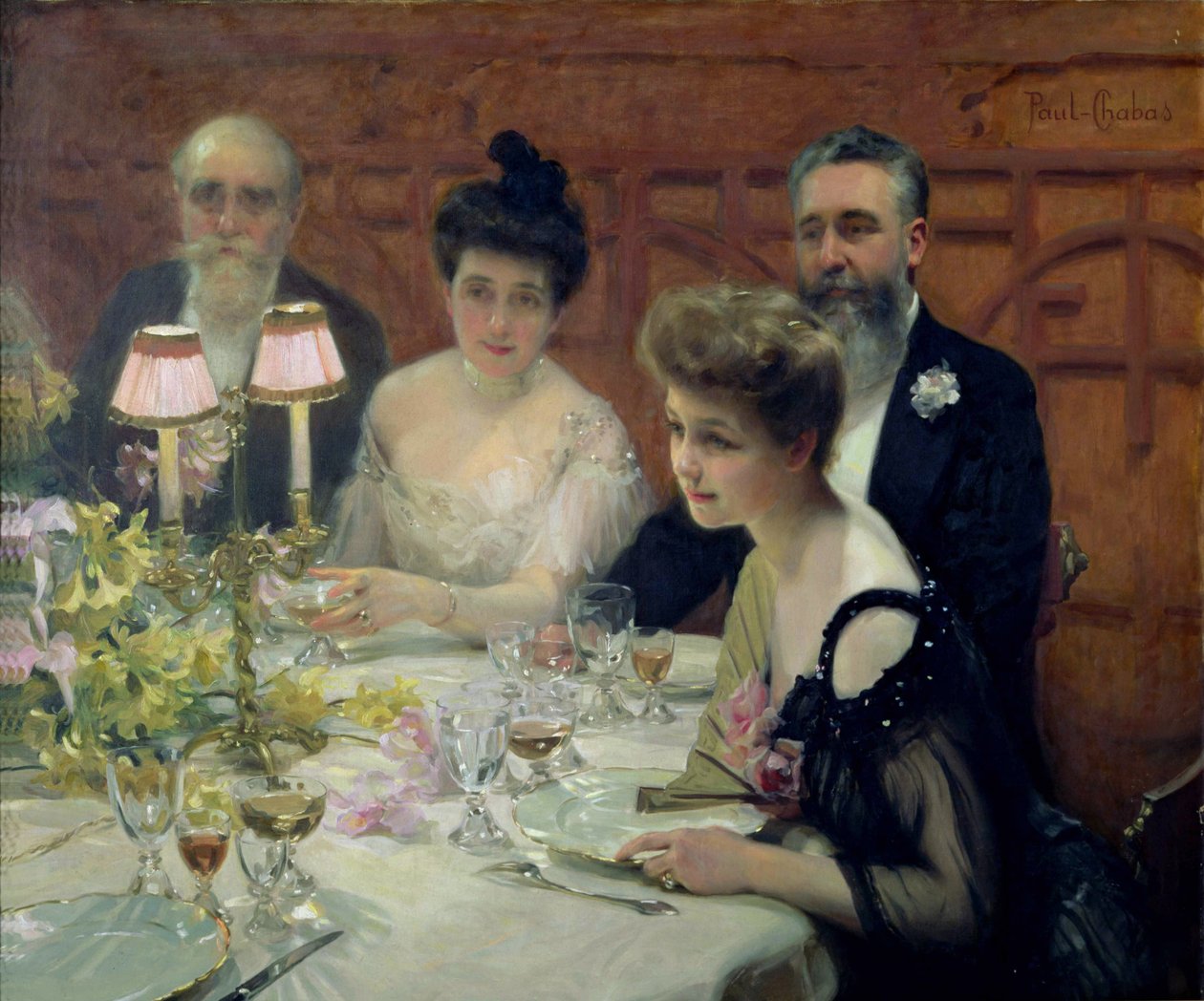 Roh stolu, 1904 od Paul Emile Chabas