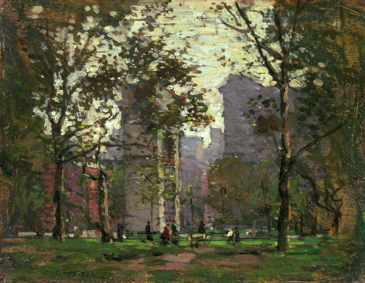 Washington Square, New York od Paul Cornoyer