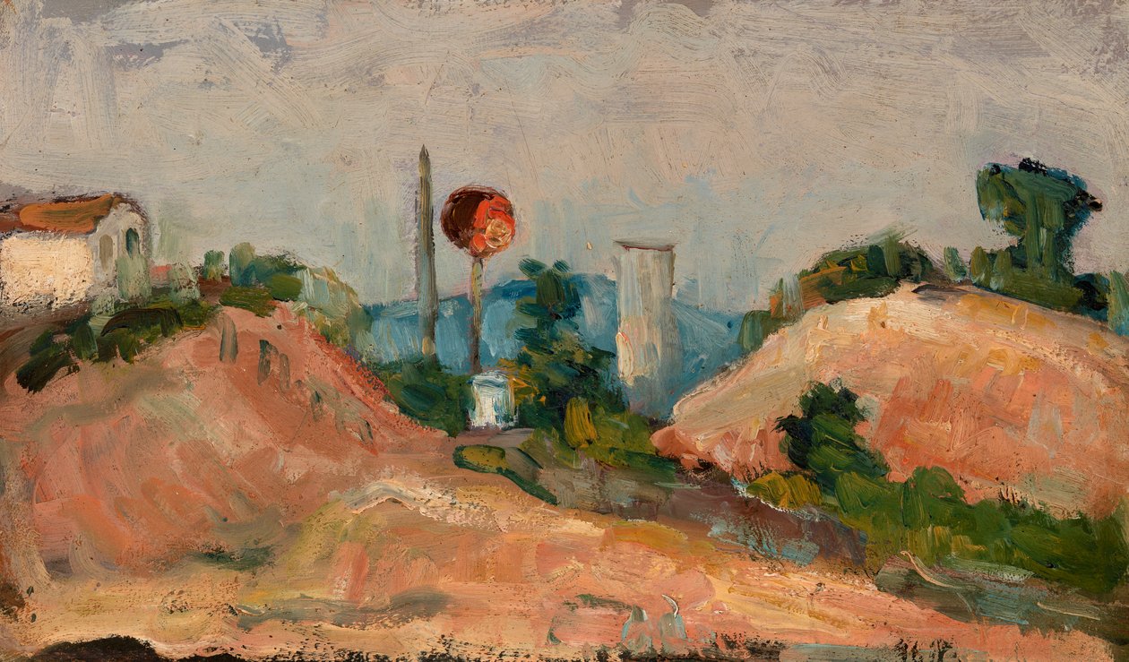 Lázeňští, 1902-04 od Paul Cézanne