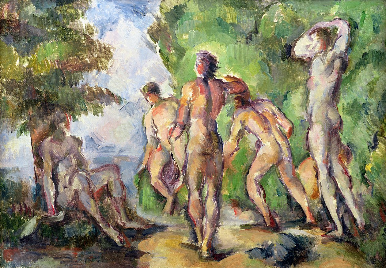 Bathers, kolem 1892-94 od Paul Cézanne