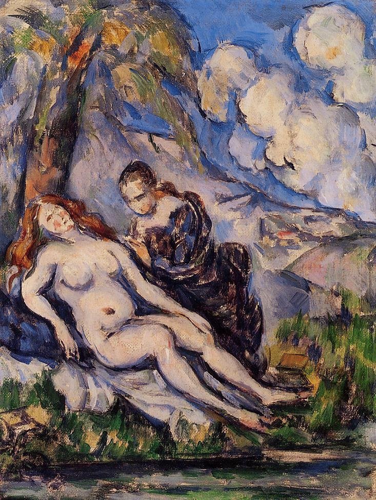 Betsabé od Paul Cézanne