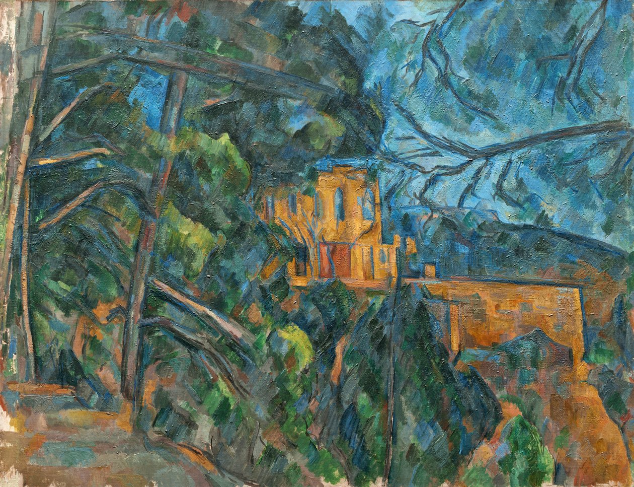 Chateau Noir, 1900-04 od Paul Cézanne