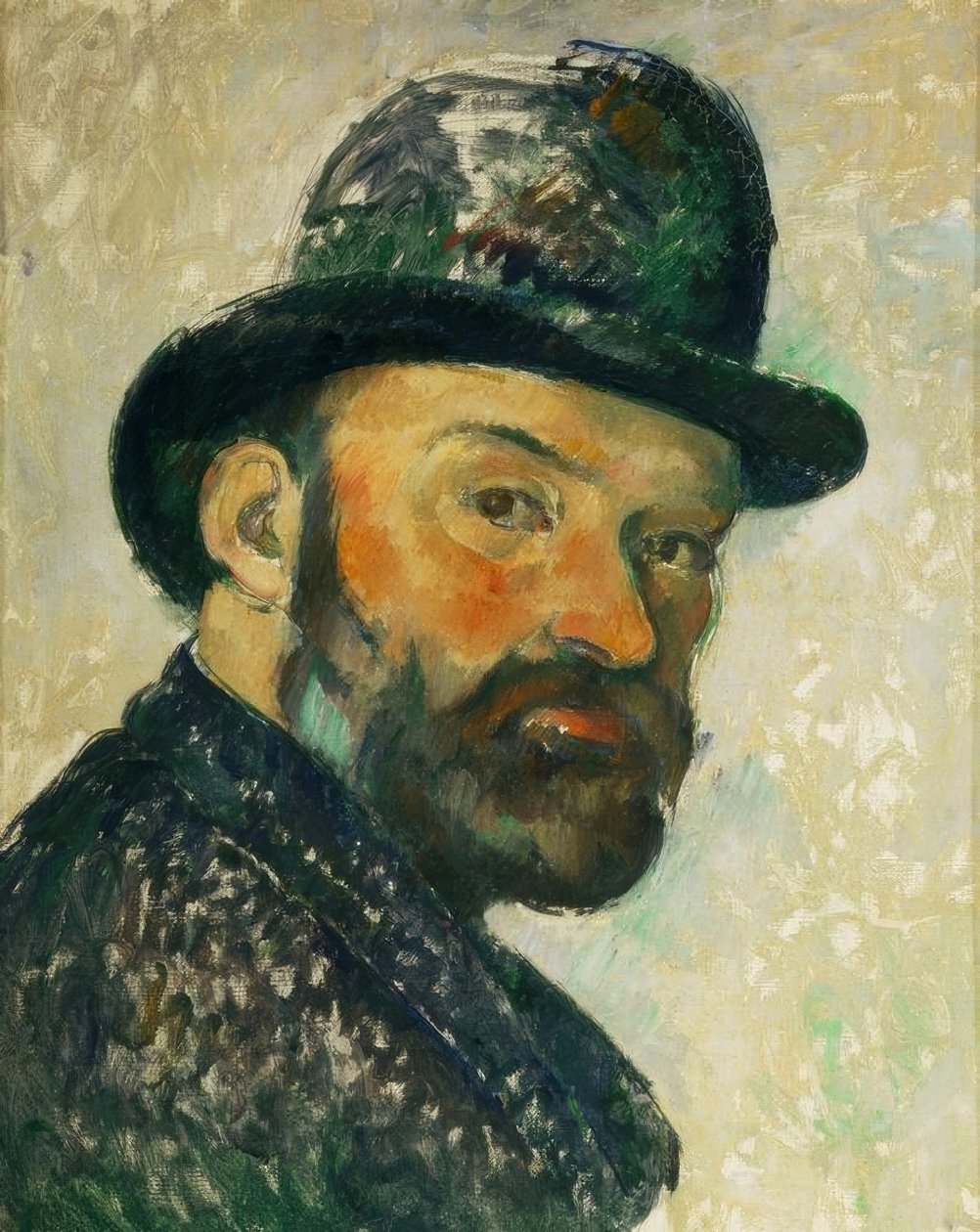 Cézanne s buřinkou (náčrt) od Paul Cézanne