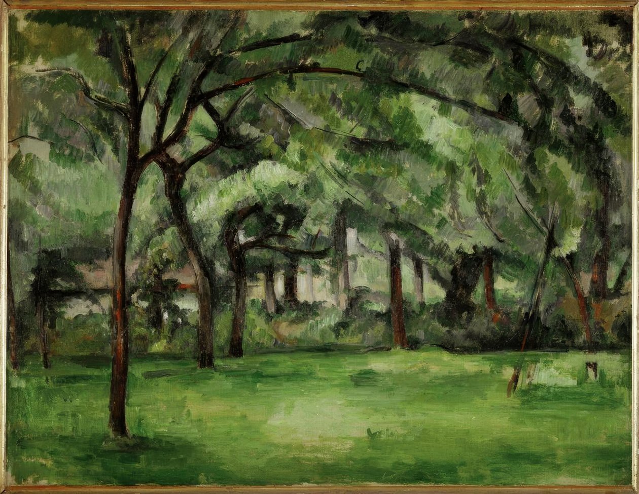 Farma Normande, léto (Hattenville) od Paul Cézanne
