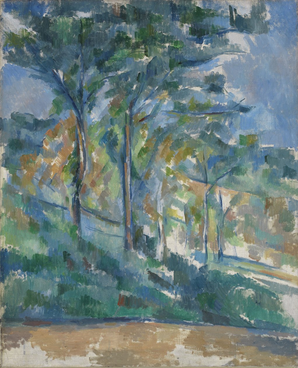 Krajina, kolem roku 1900 od Paul Cézanne