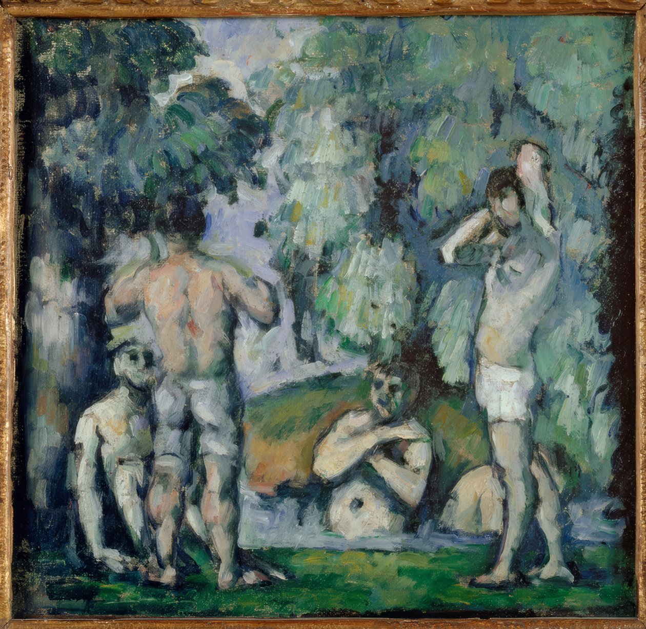 Pět koupajících se od Paul Cézanne
