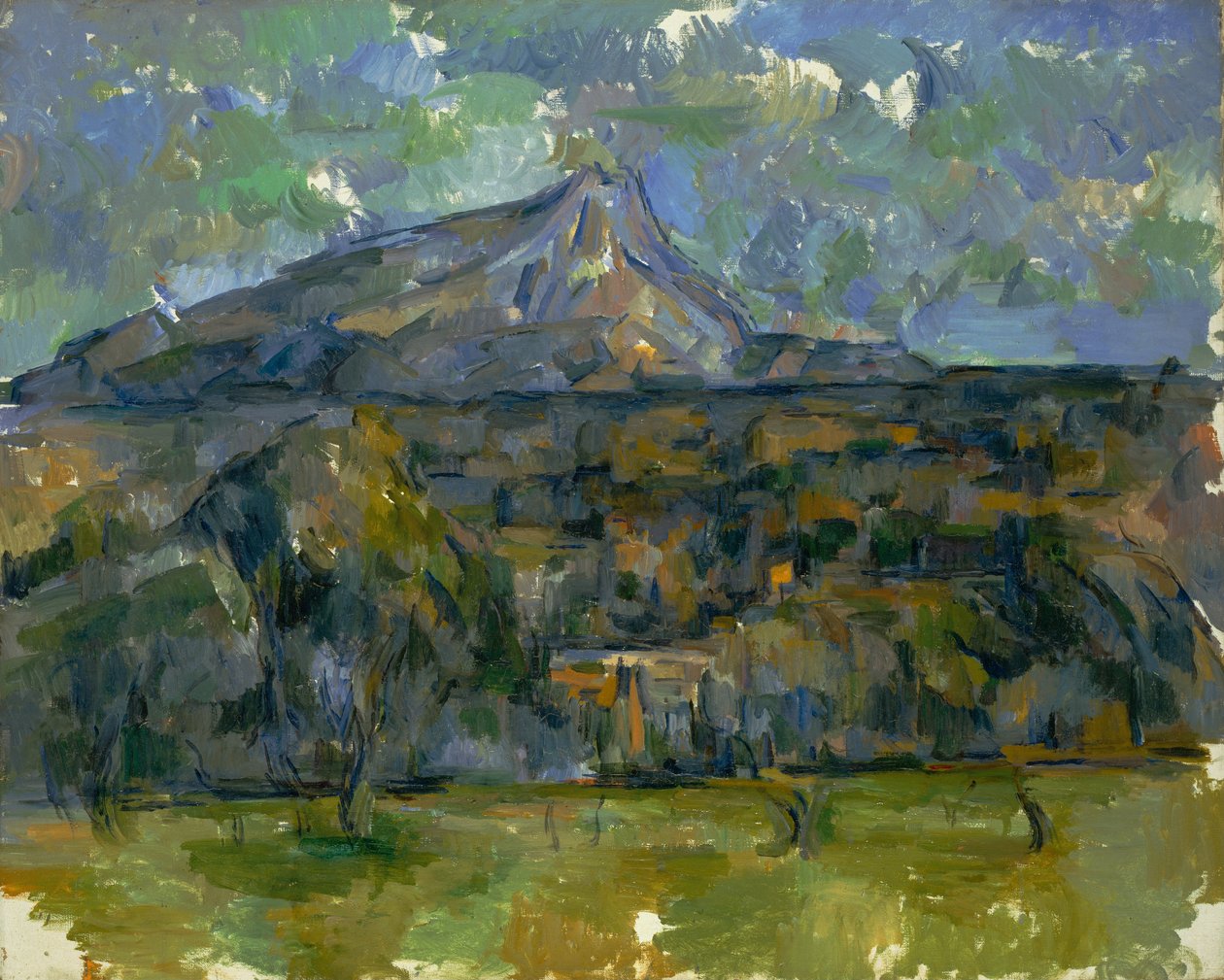 Mont Sainte-Victoire od Paul Cézanne