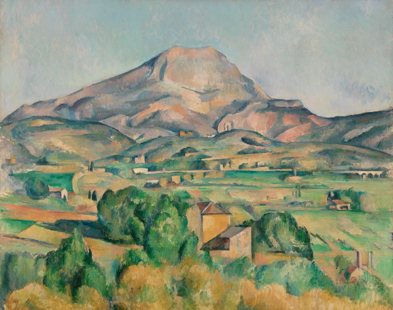 Mount Sainte-Victoire, 1892-95 od Paul Cézanne