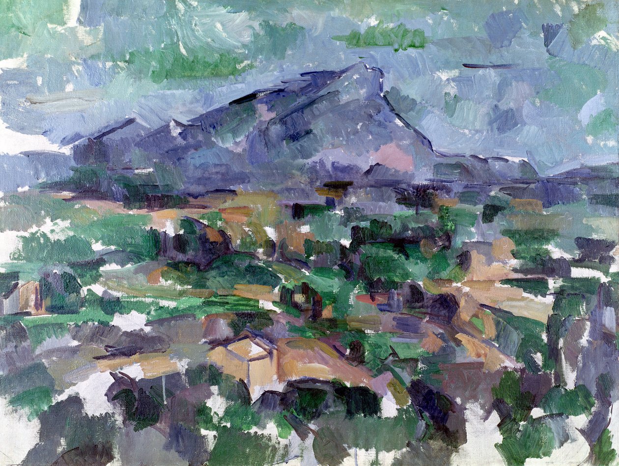 Hora Sainte-Victoire, 1904-06 od Paul Cézanne