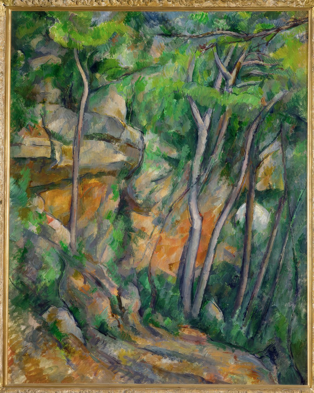 P.Cézanne, Im Park des Château Noir od Paul Cézanne