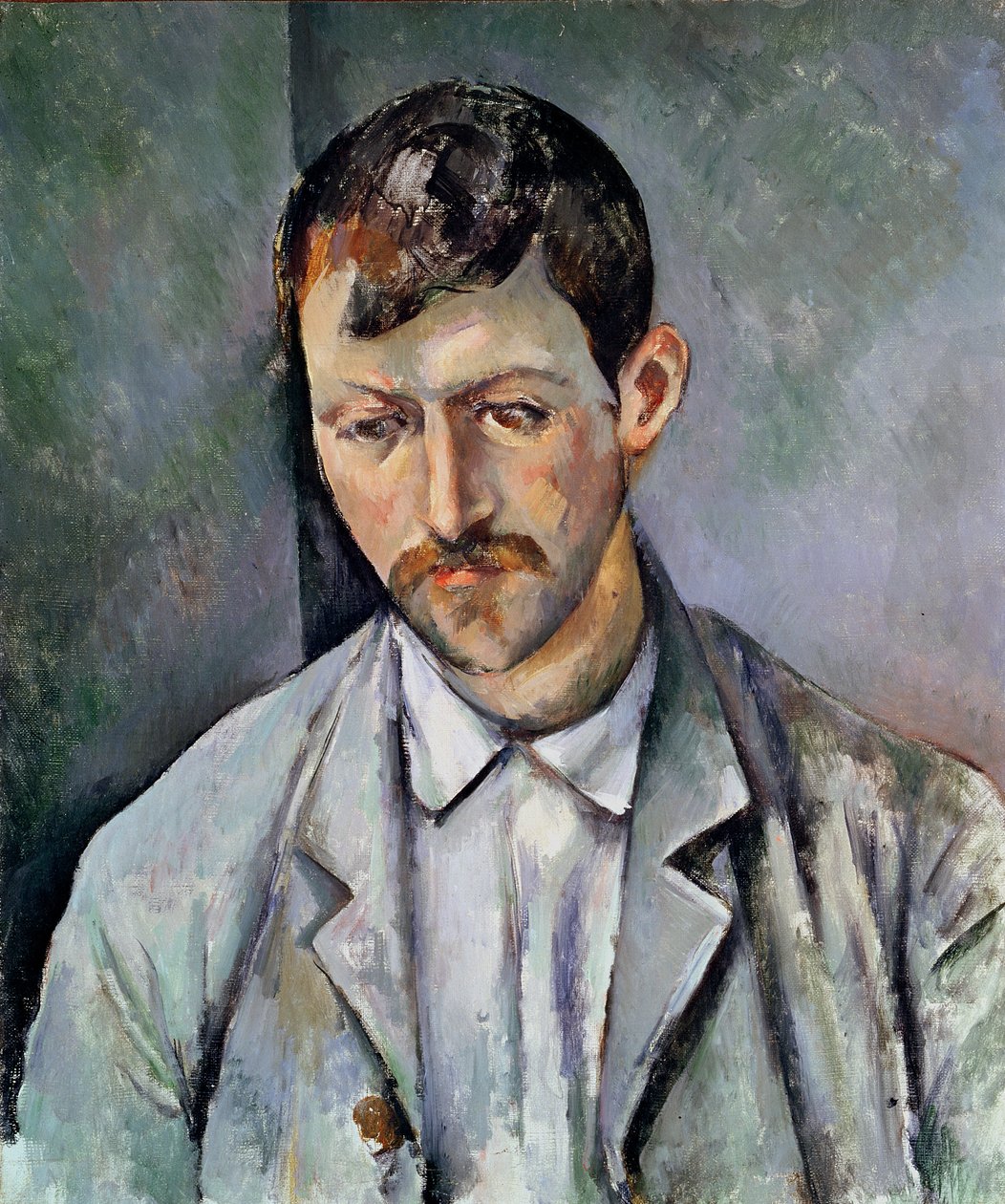 Portrét rolníka od Paul Cézanne