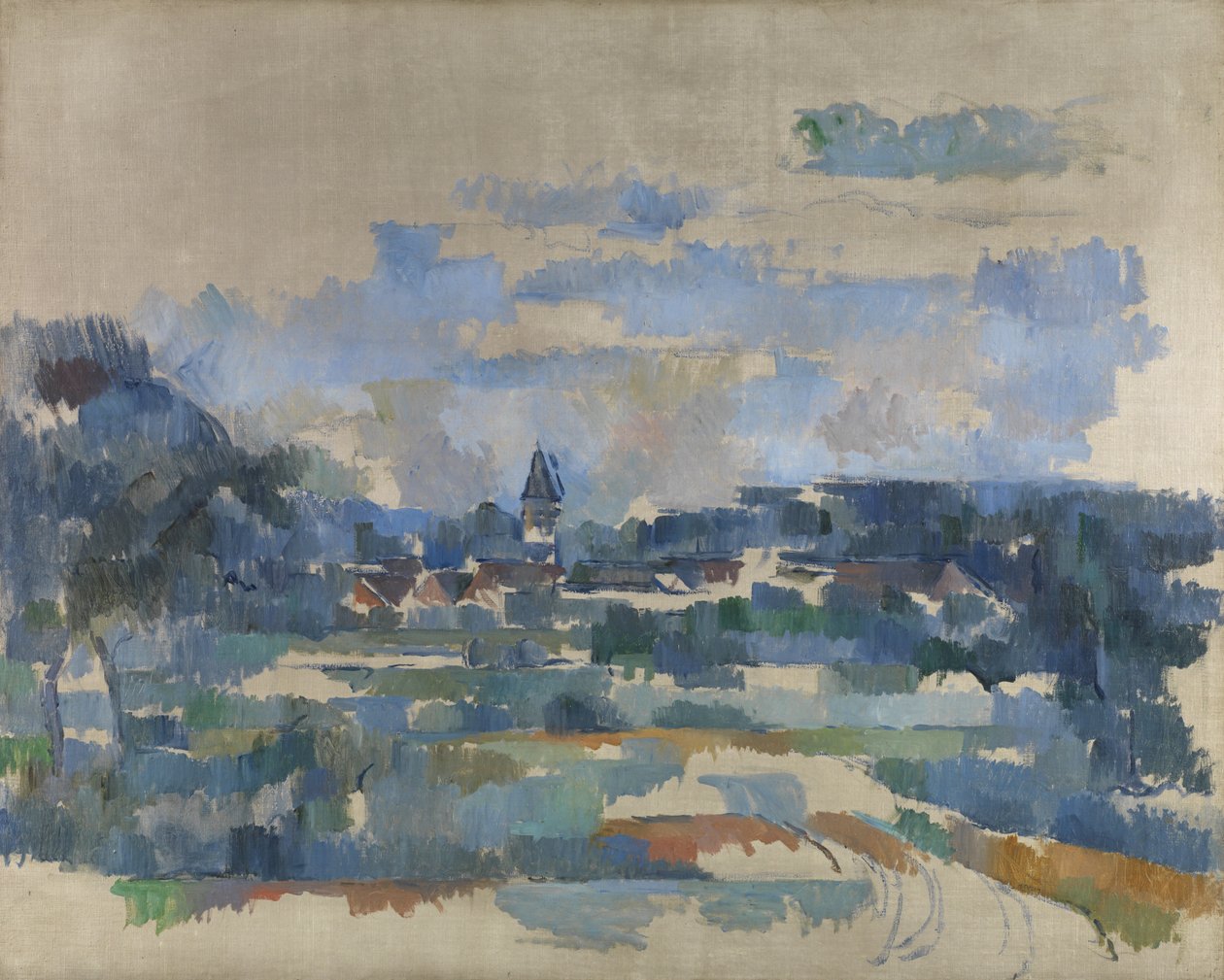 Turning Road, 1902-06 od Paul Cézanne