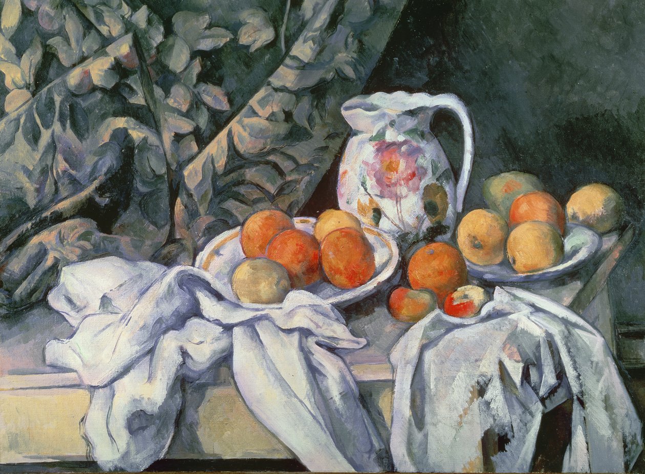 Zátiší s drapérie, c.1899 od Paul Cézanne