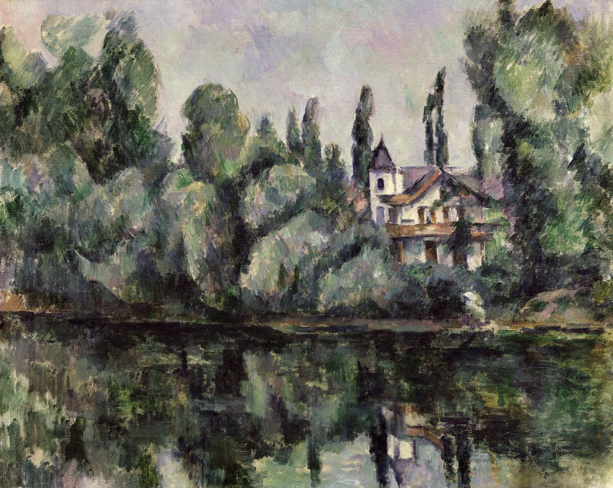 The Banks of the Marne, 1888 od Paul Cézanne