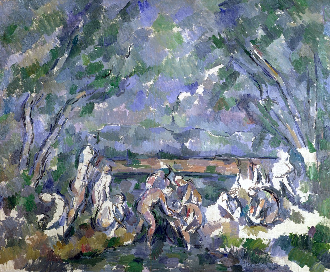 The Bathers, 1902-06 od Paul Cézanne