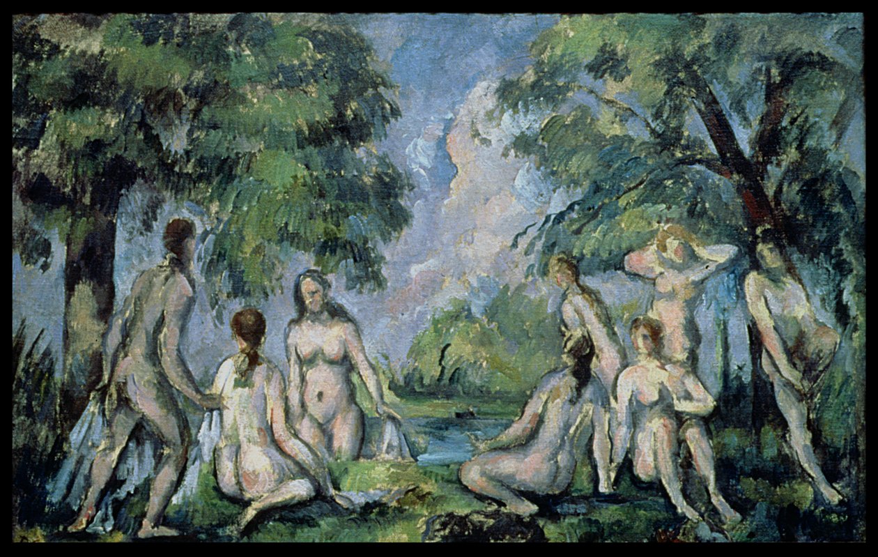 The Bathers, asi 1890-1900 od Paul Cézanne
