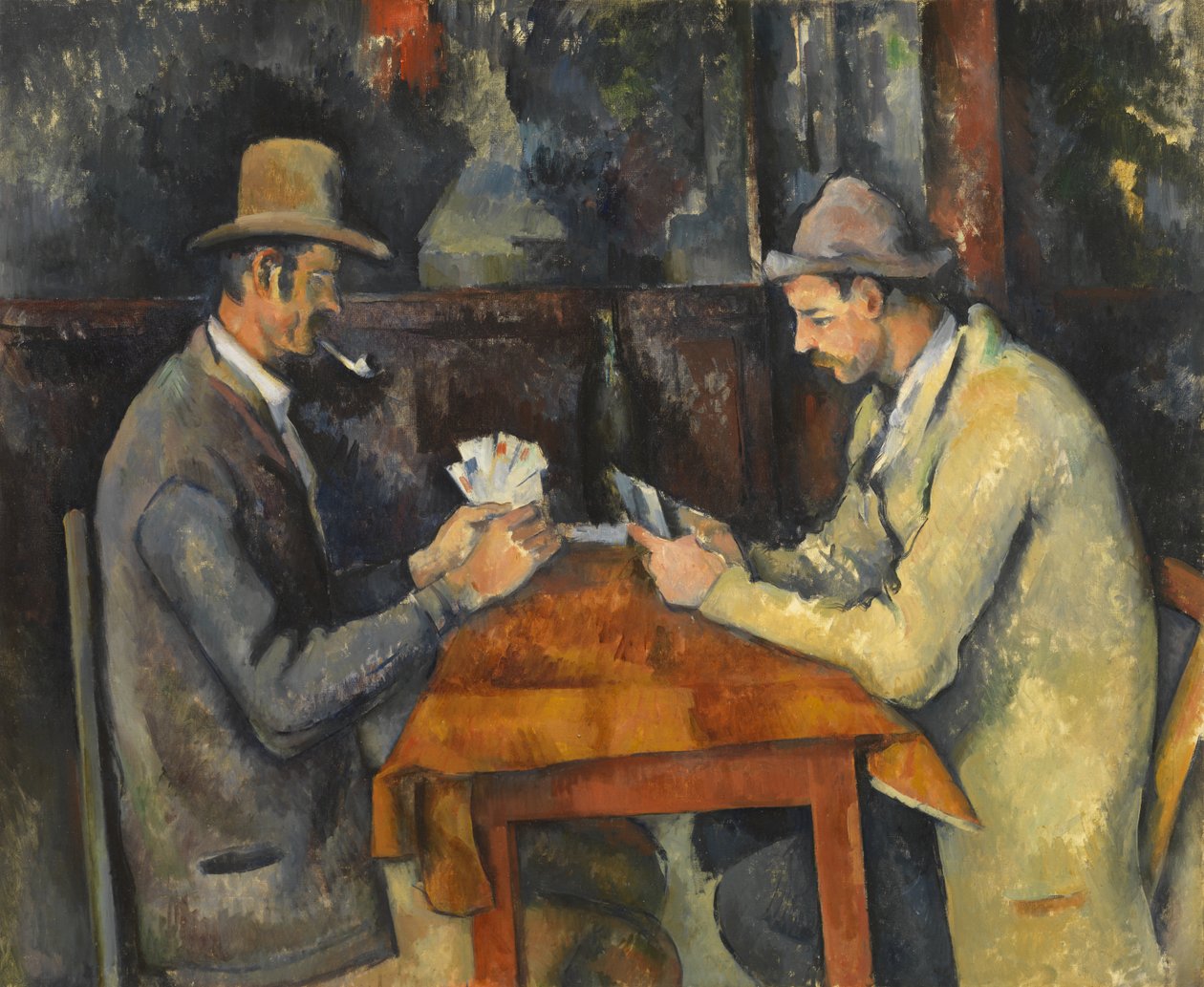 Hráči karet, 1893-6 od Paul Cézanne