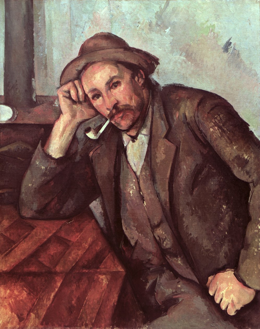 Kuřák, 1891-92 od Paul Cézanne