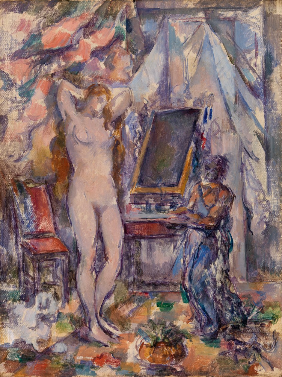 Toaleta od Paul Cézanne