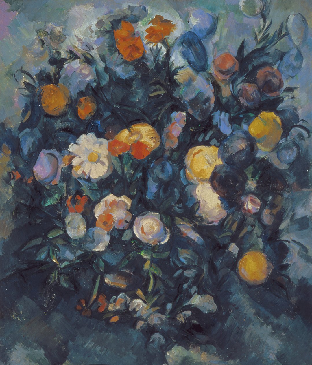 Váza s květinami, 19. od Paul Cézanne