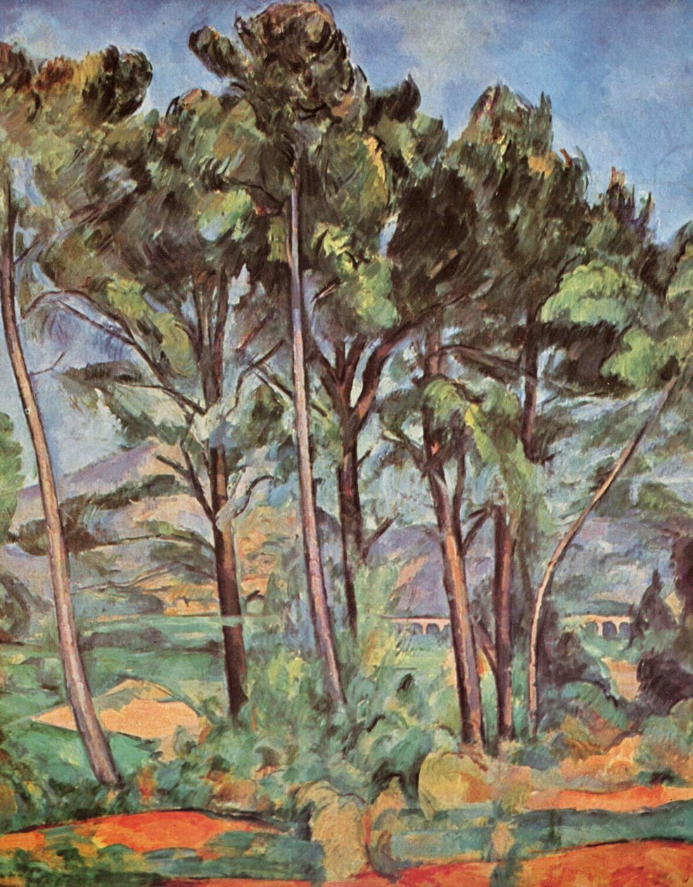 Viadukt od Paul Cézanne