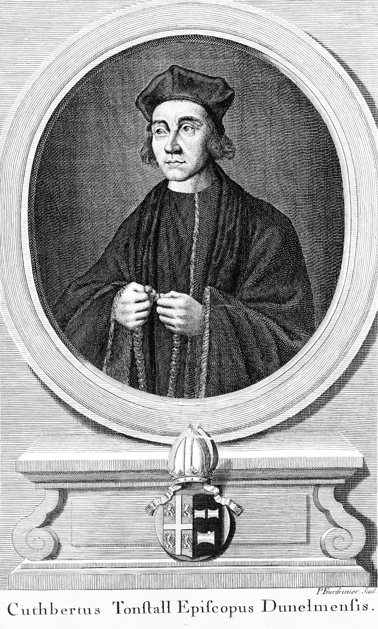 Cuthbert Tunstall, biskup z Durhamu od Paul Fourdrinier