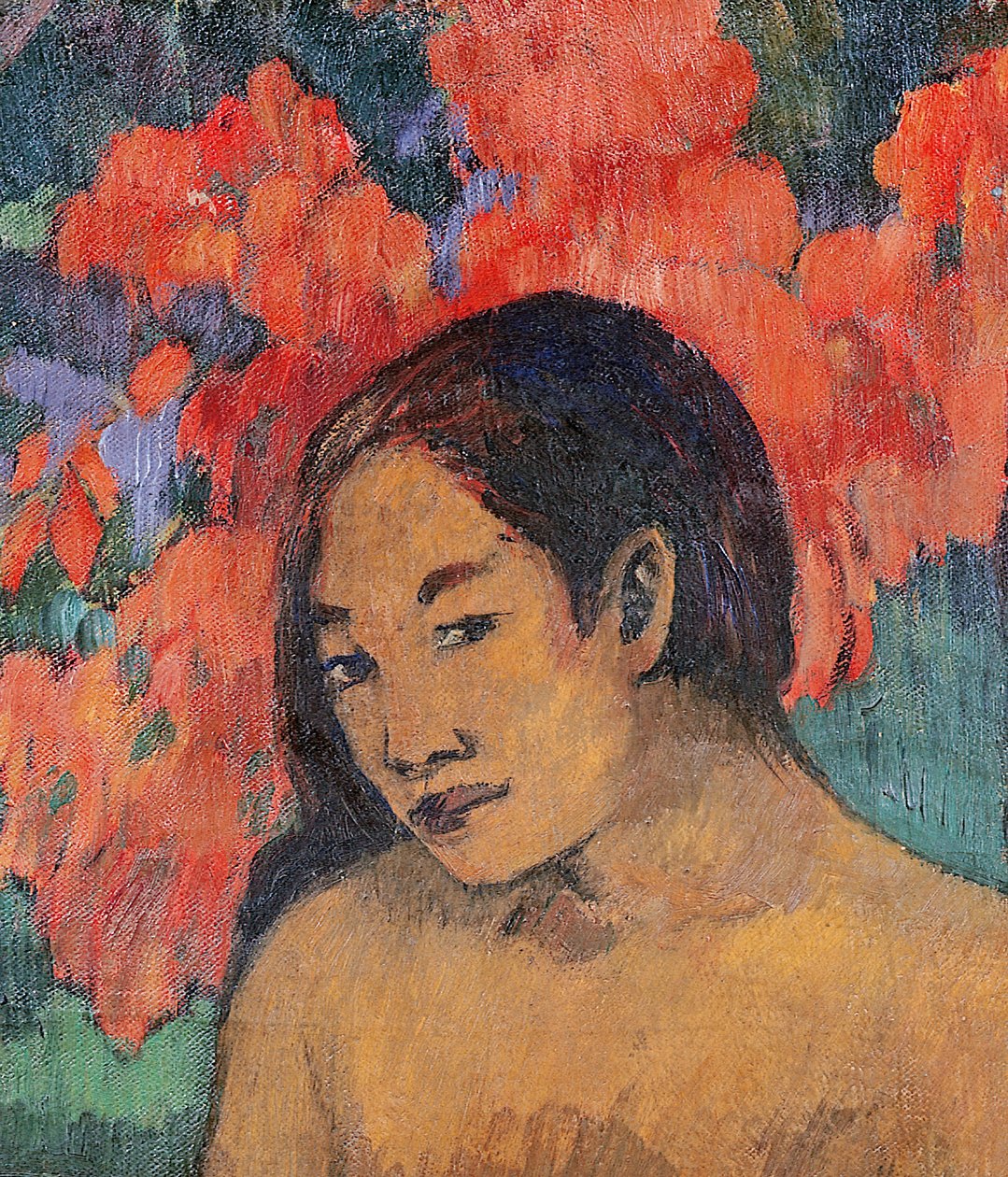 A zlato jejich těl, 1901 (detail 42678) od Paul Gauguin
