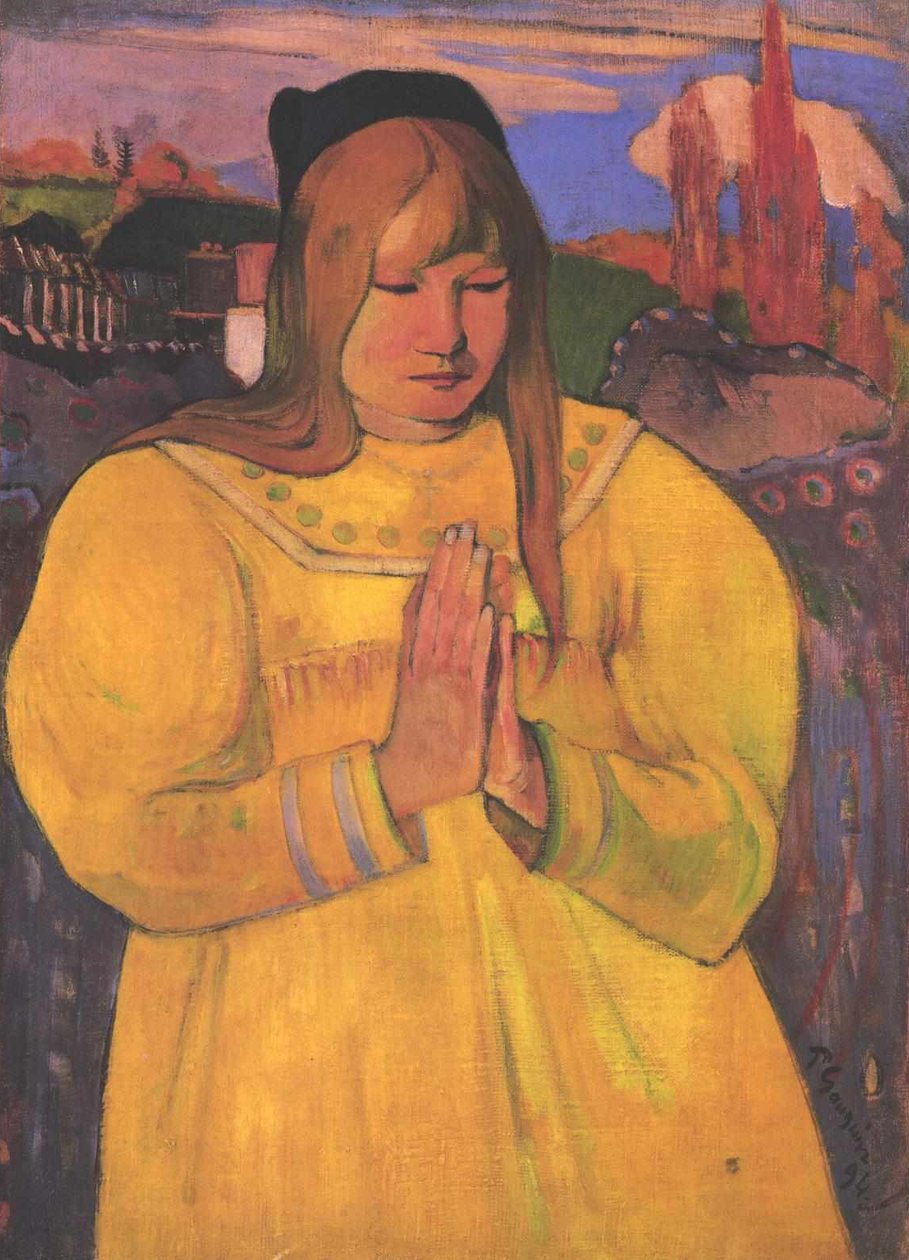 B-re a lidé v Betenu od Paul Gauguin
