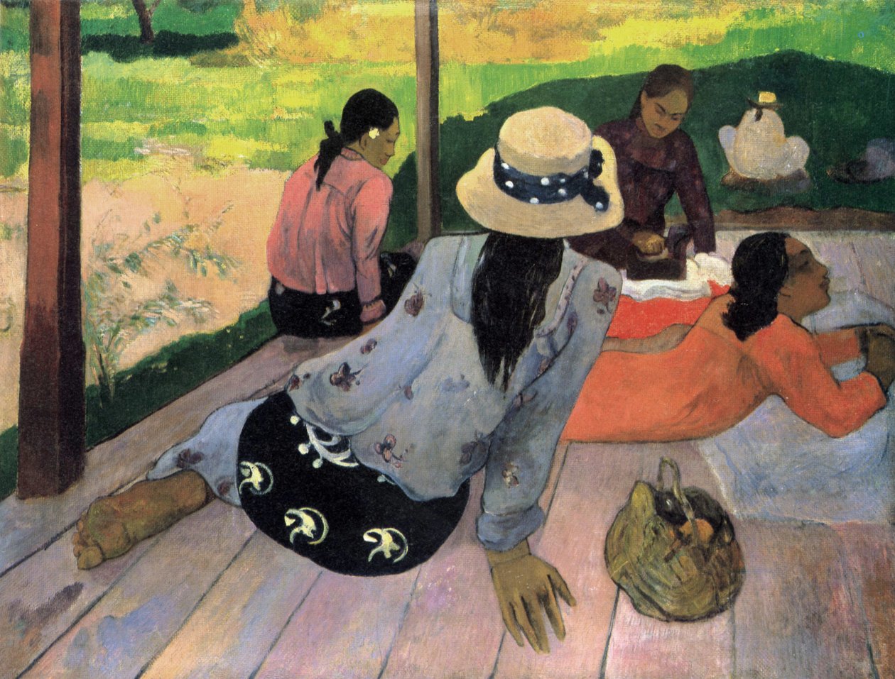 Polední odpočinek od Paul Gauguin