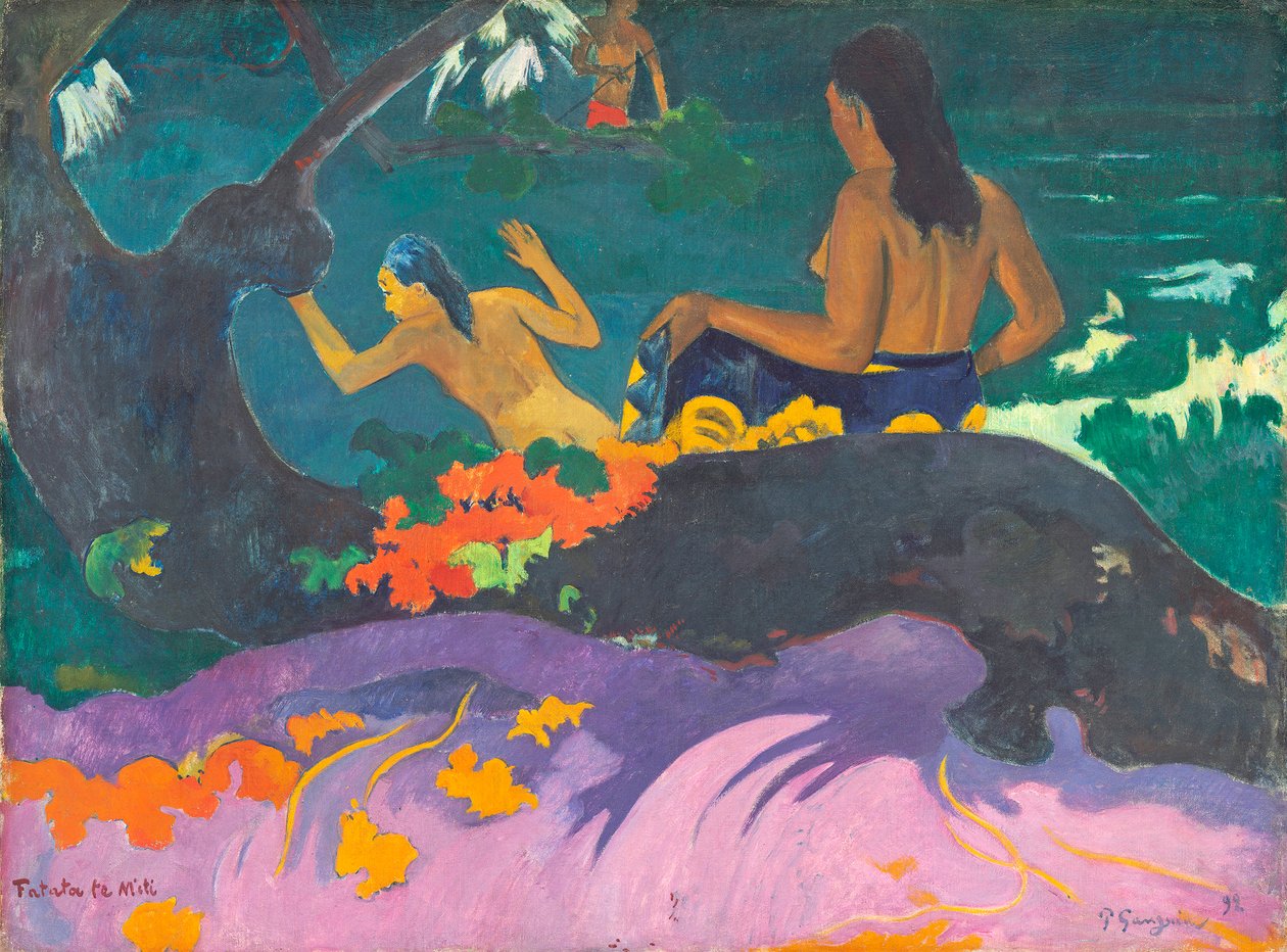 Blízko snu (u moře) 1892 od Paul Gauguin