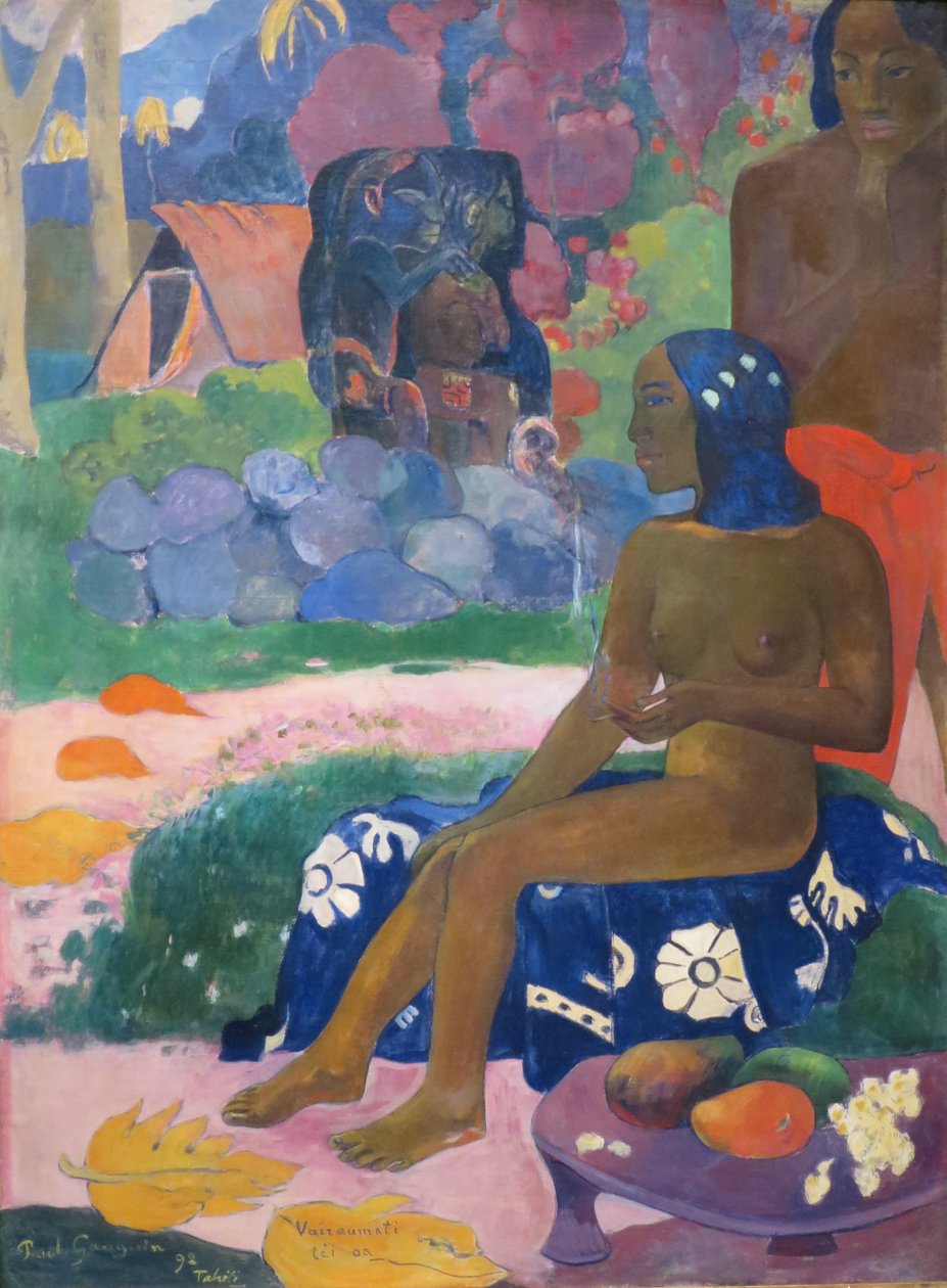 Jmenuje se Vairaumati od Paul Gauguin