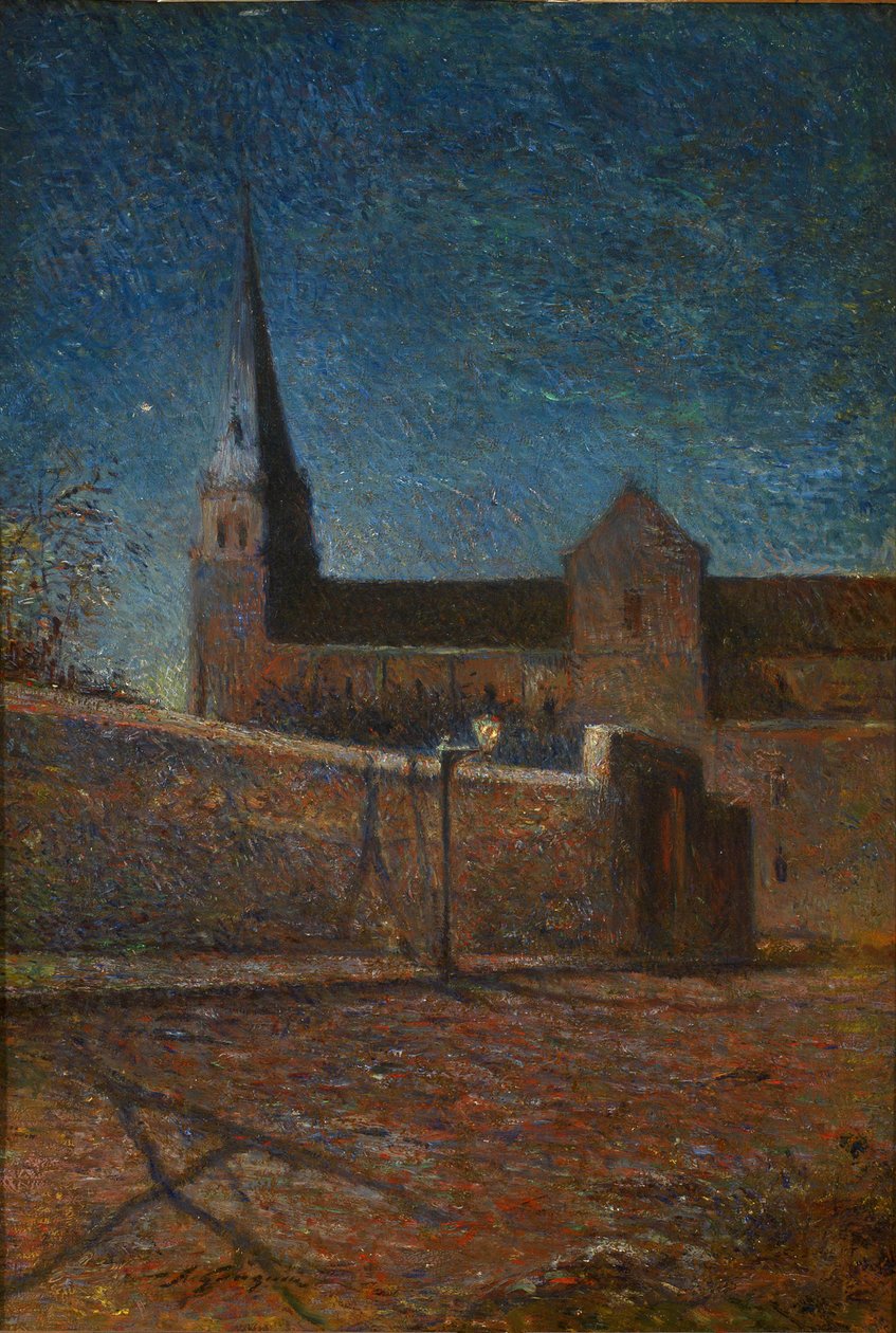 LEglise de Vaugirard od Paul Gauguin