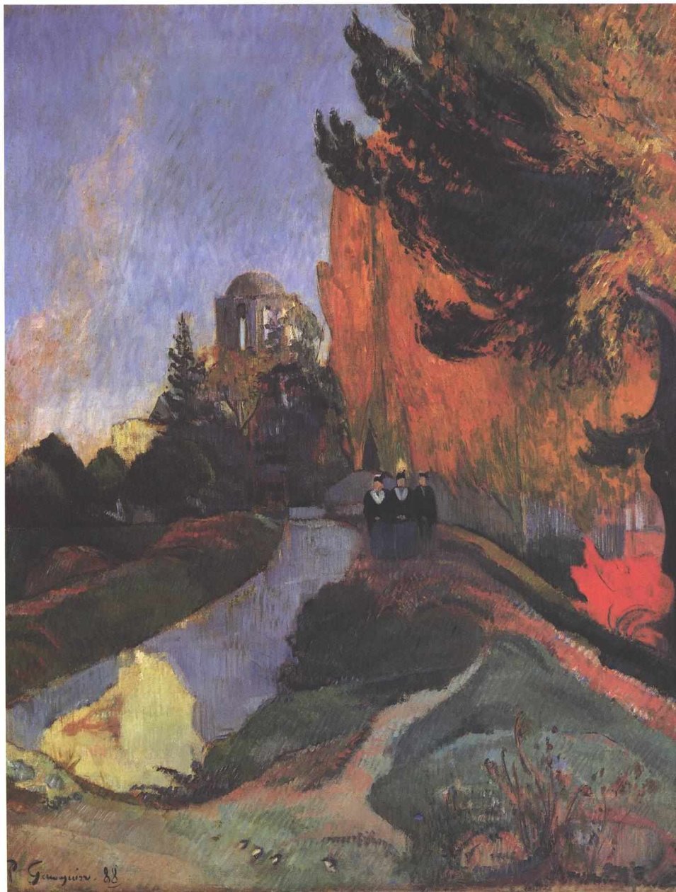 Les Alyscamps od Paul Gauguin