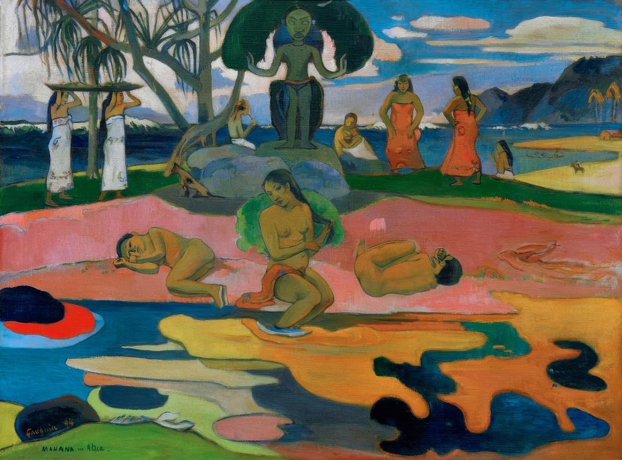 Bůh je teplý od Paul Gauguin