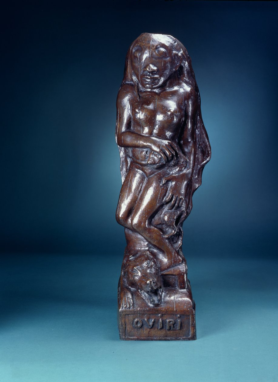 Oviri, 1893-94 (bronz) (viz také 116425, 116426) od Paul Gauguin
