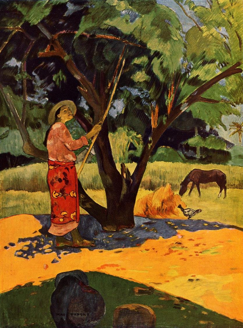 Sbírání citronů od Paul Gauguin
