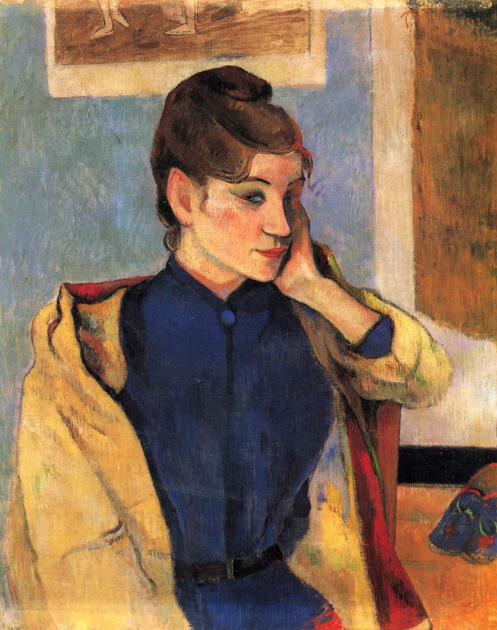 Portrét Madelaine Bernardové od Paul Gauguin