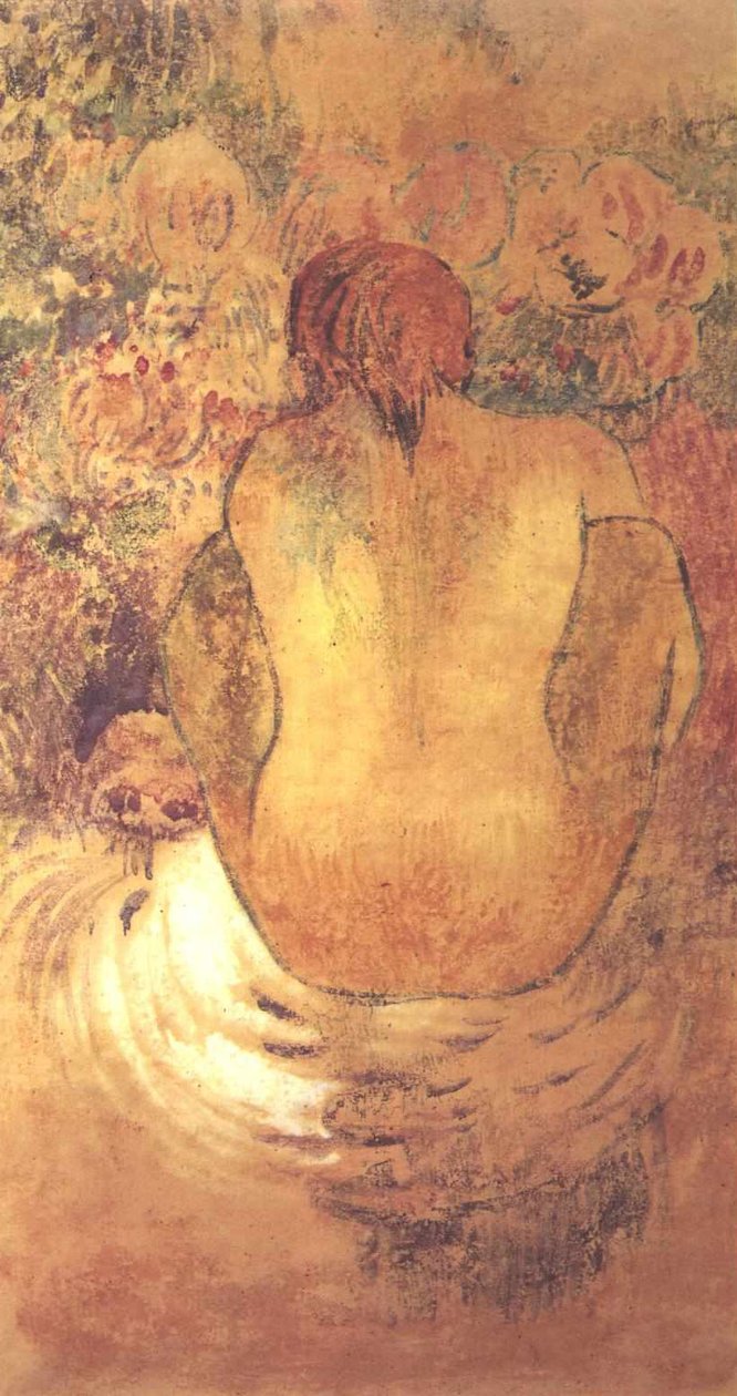 Zpětný akt od Paul Gauguin